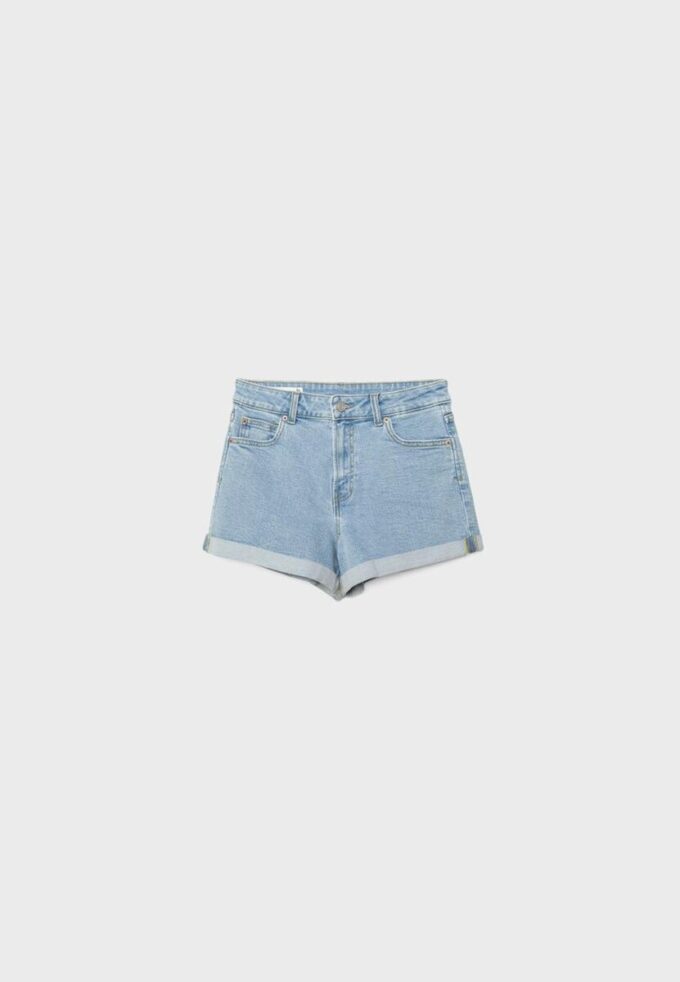 Kraťasy D85 Slim Mom Fit Kraťasy D85 Slim Mom Fit