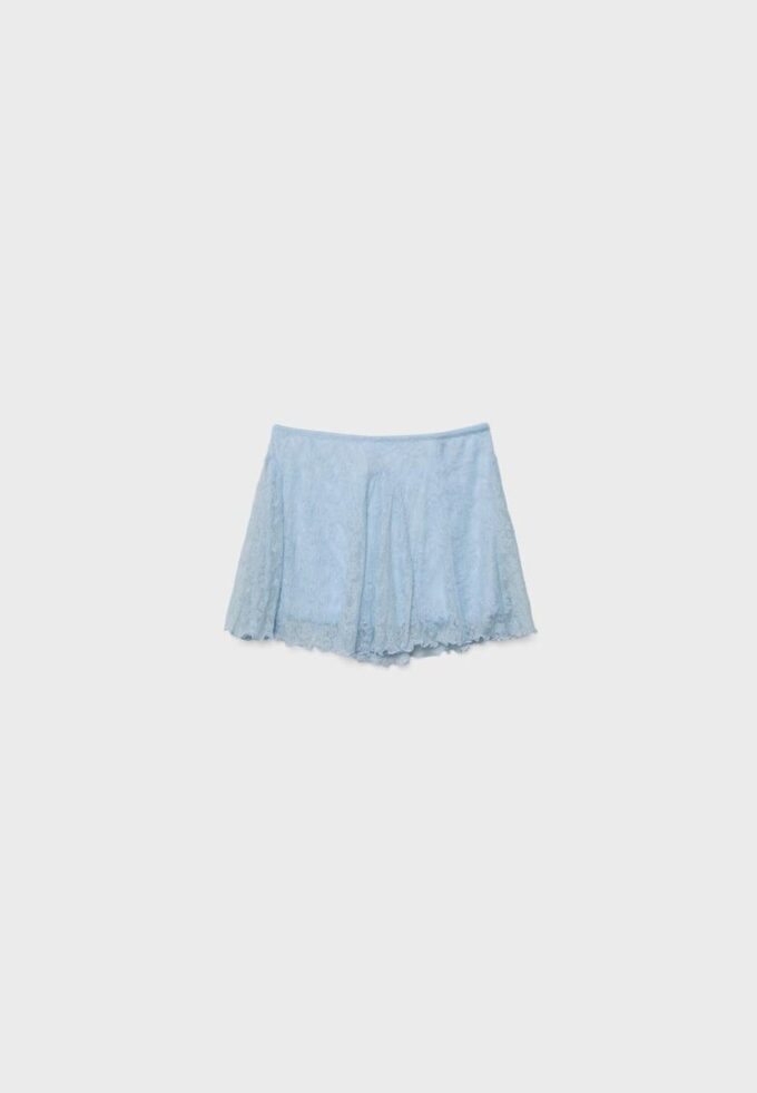 Krajková mini sukně Krajková mini sukně