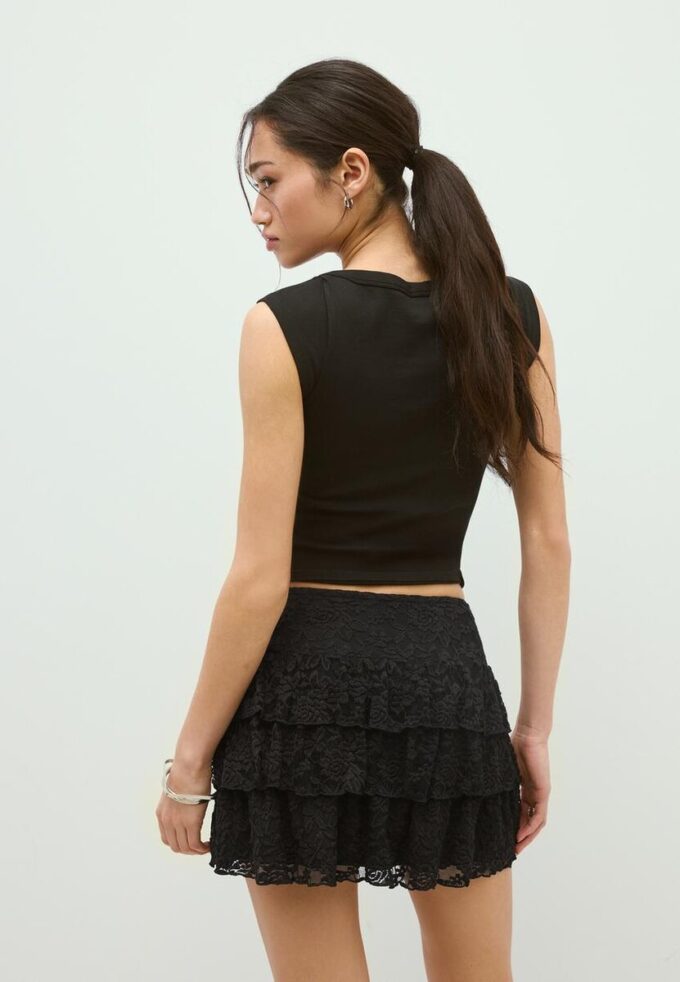 Krajková Skort Krajková Skort