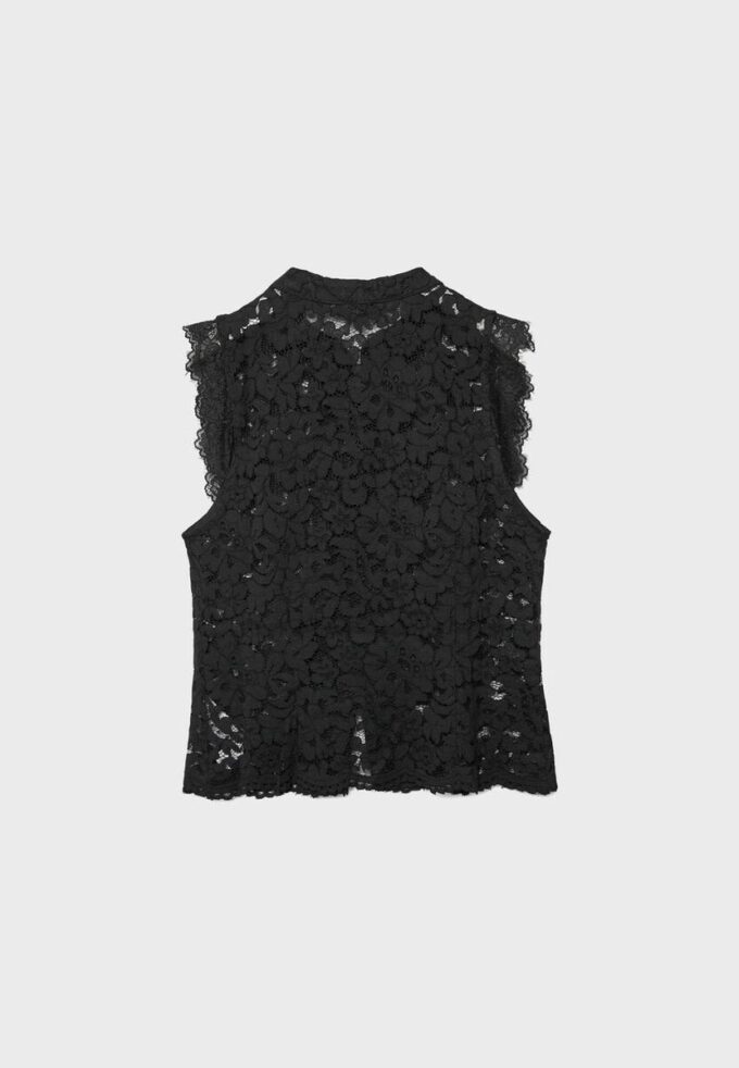 Krajkový top ve stylu qipao Krajkový top ve stylu qipao
