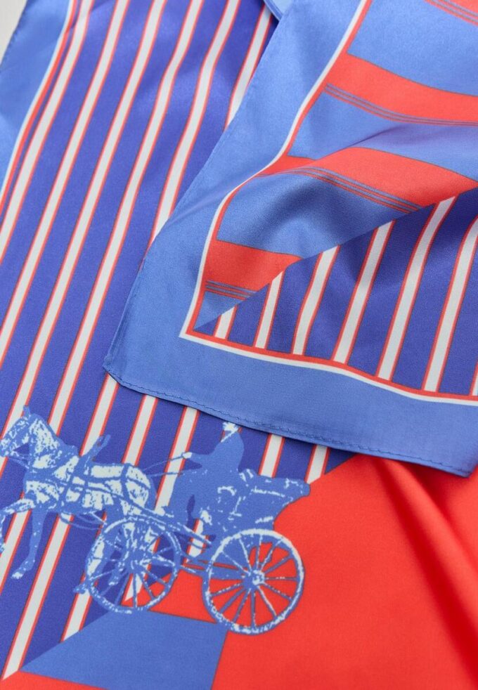 Šála s motivem podkovy