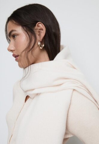 Šála z kartáčované příze