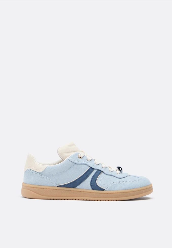 Ležérní tenisky z umělé semiše