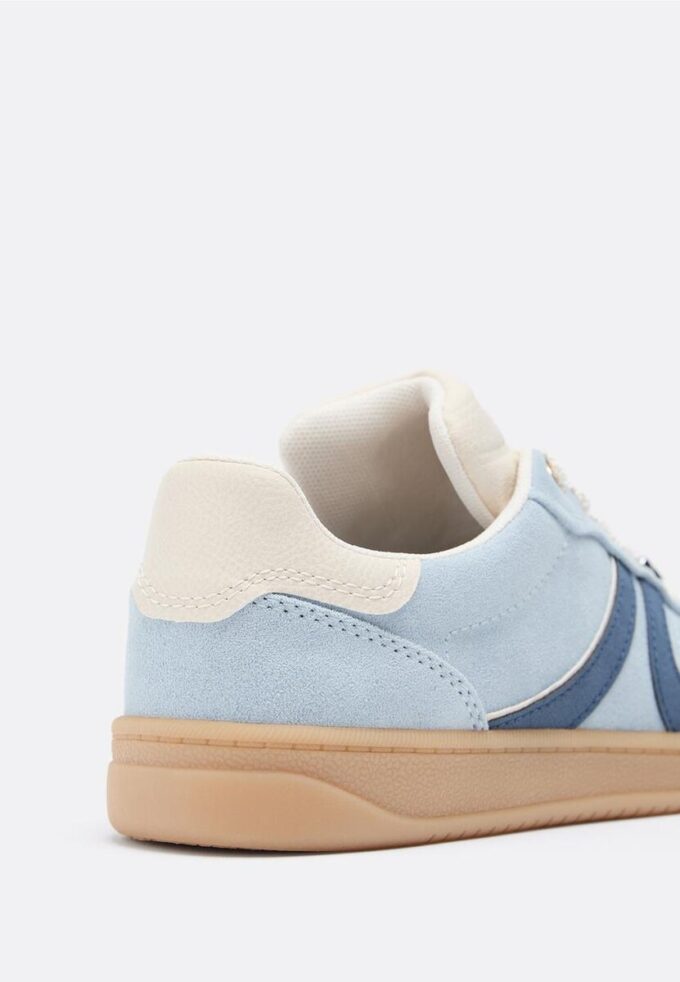 Ležérní tenisky z umělé semiše