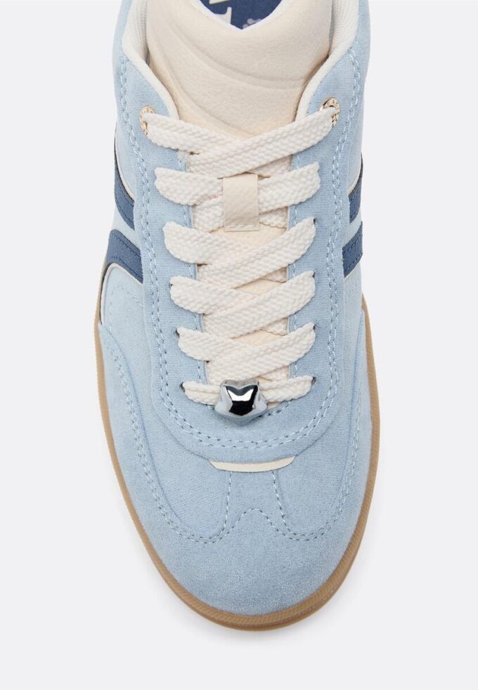 Ležérní tenisky z umělé semiše