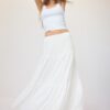 Midi sukně v boho stylu