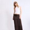 Midi sukně v boho stylu