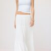 Midi sukně v boho stylu
