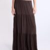 Midi sukně v boho stylu