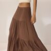 Midi sukně v boho stylu