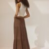 Midi sukně v boho stylu