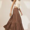 Midi sukně v boho stylu