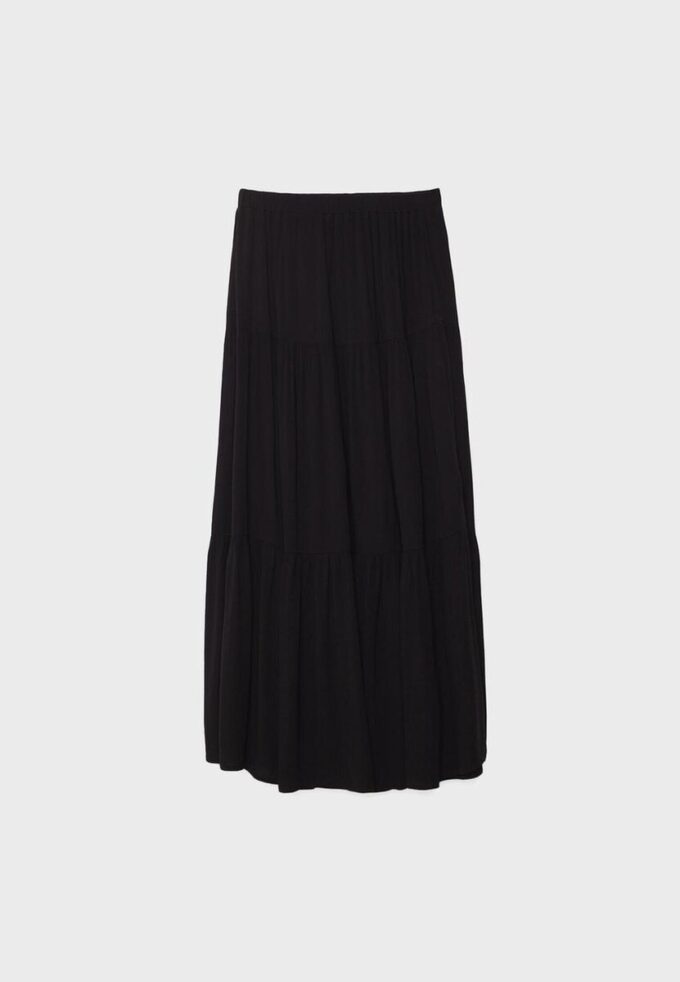 Midi sukně v boho stylu