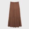 Midi sukně v boho stylu
