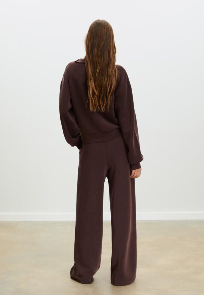 Mikina Jemné na dotek s bočním zipem