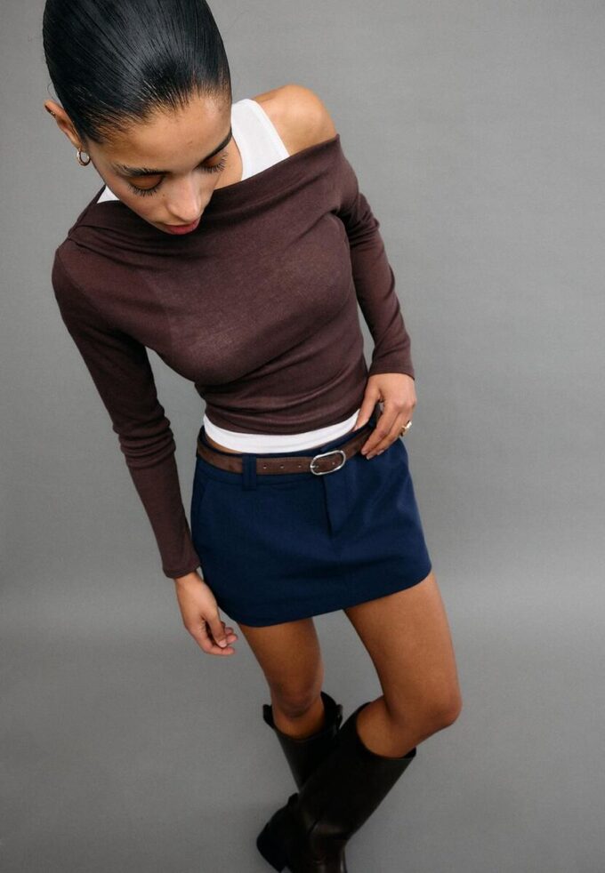 Mini Skort s páskem Mini Skort s páskem