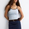 Mini Skort z umělé semiše Mini Skort z umělé semiše