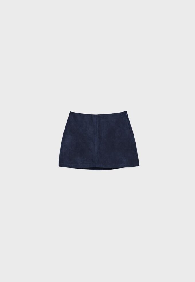 Mini Skort z umělé semiše Mini Skort z umělé semiše