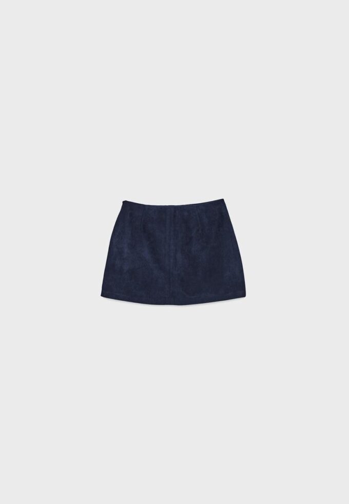 Mini Skort z umělé semiše Mini Skort z umělé semiše