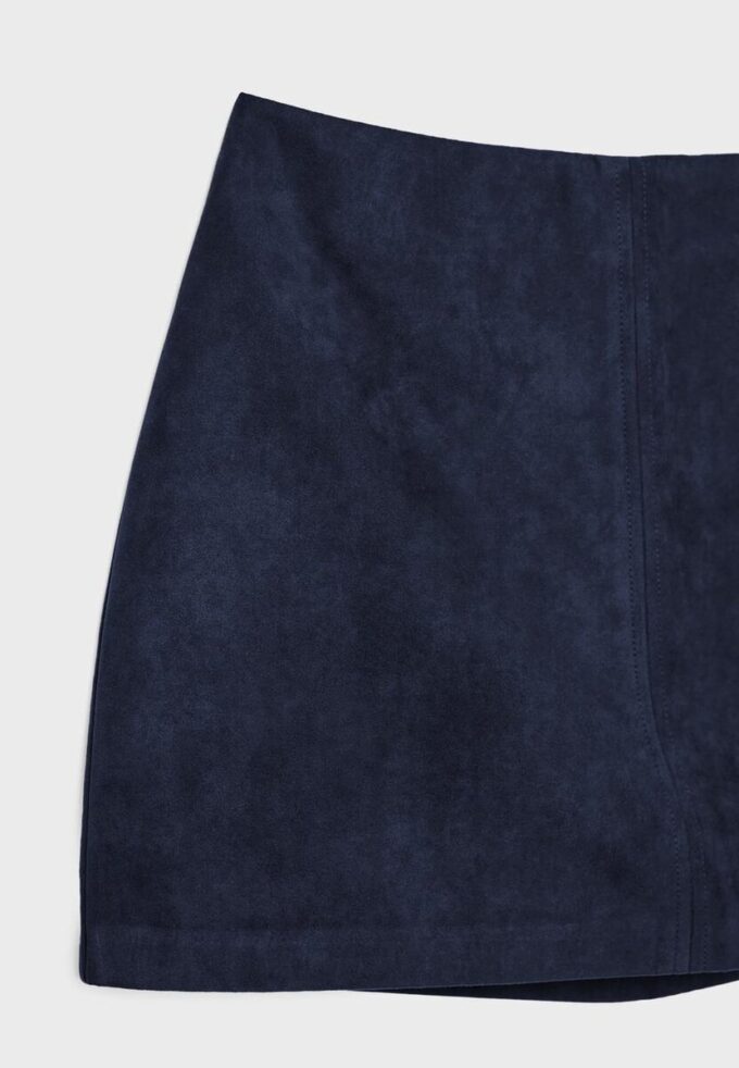 Mini Skort z umělé semiše Mini Skort z umělé semiše