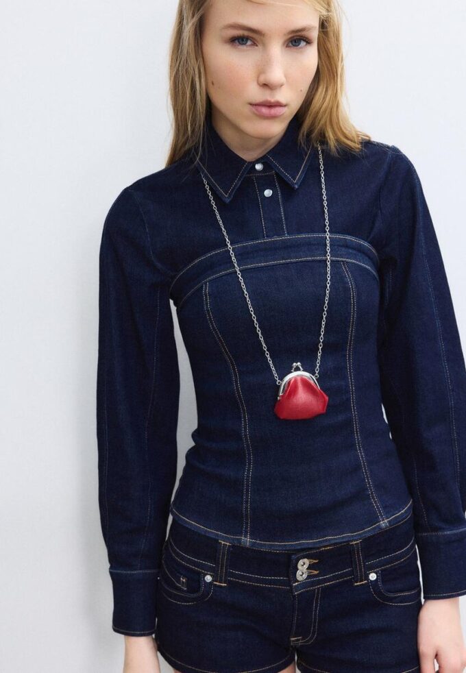 Mini taštička na krk