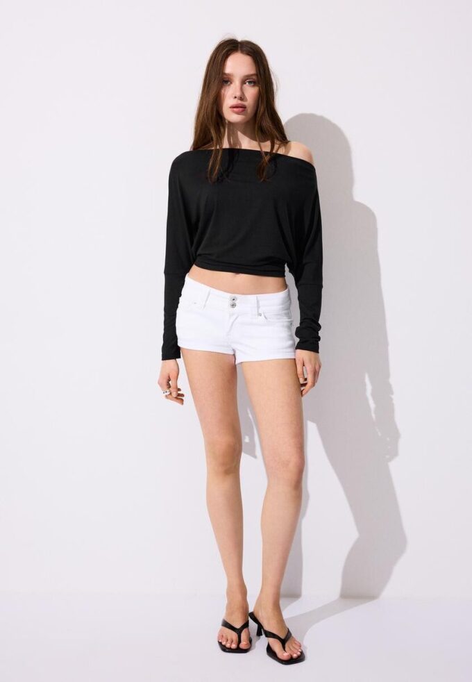 Modalové asymetrické tričko Modalové asymetrické tričko