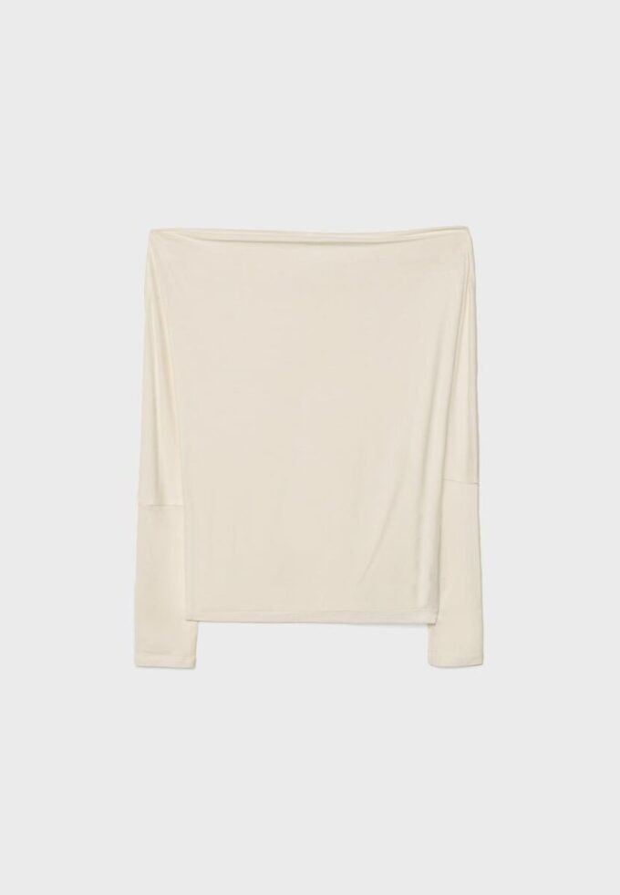 Modalové asymetrické tričko