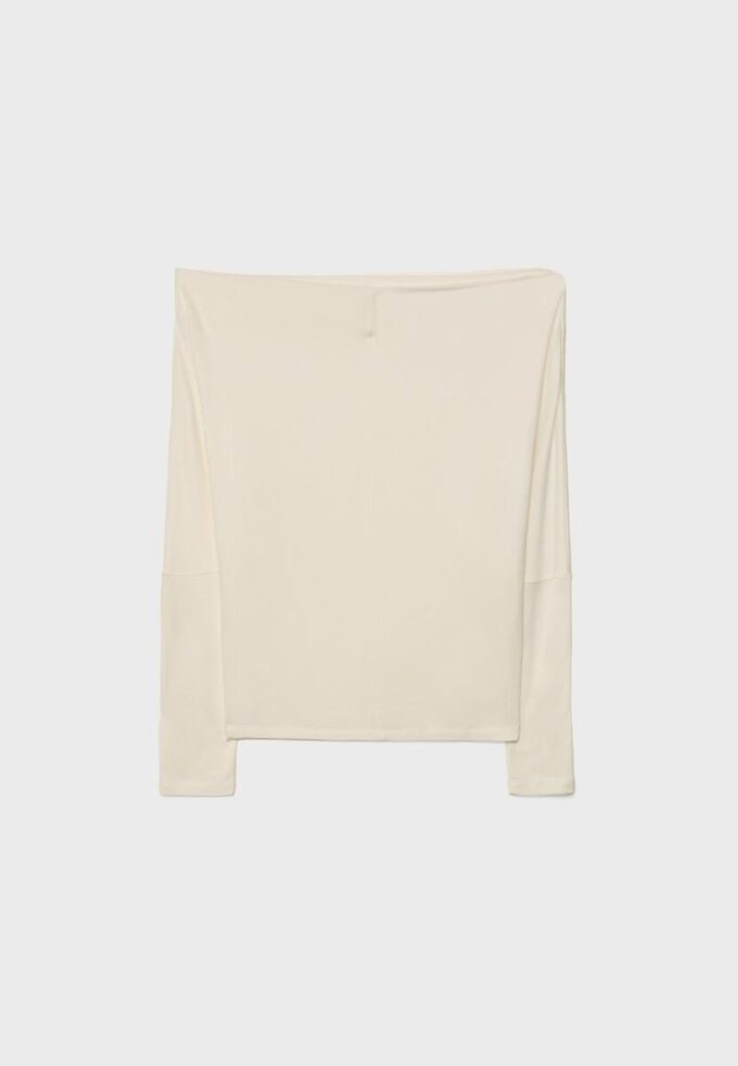 Modalové asymetrické tričko