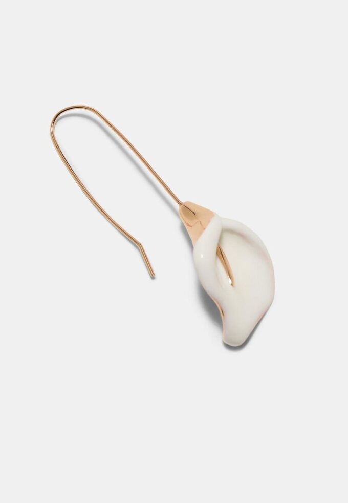 Náušnice s motivem květu Cala Lily