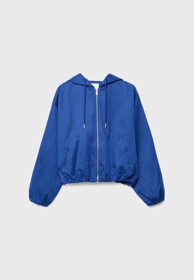 Nylonová bunda s kapucí Nylonová bunda s kapucí