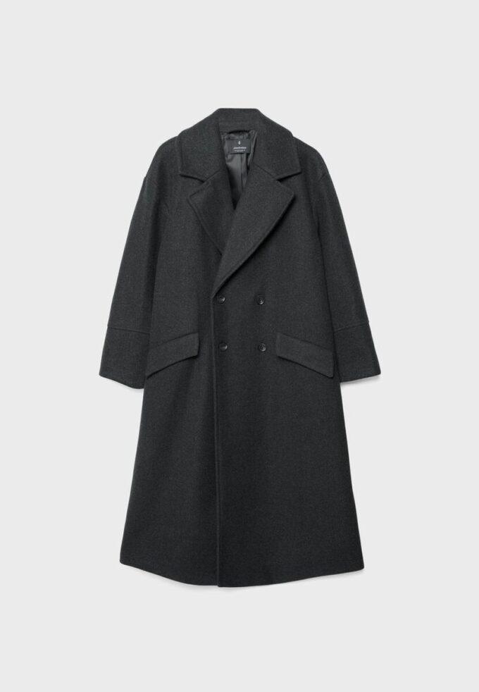 Oversize kabát Jemné na dotek