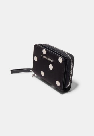 Peněženka na karty s puntíky