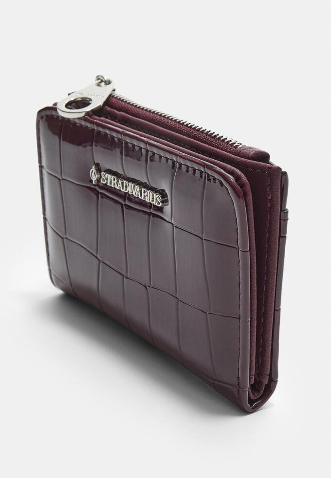 Peněženka z imitace krokodýlí kůže