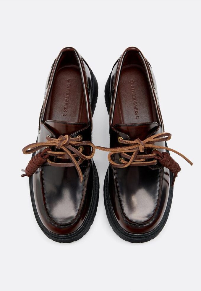 Platformové lodní boty