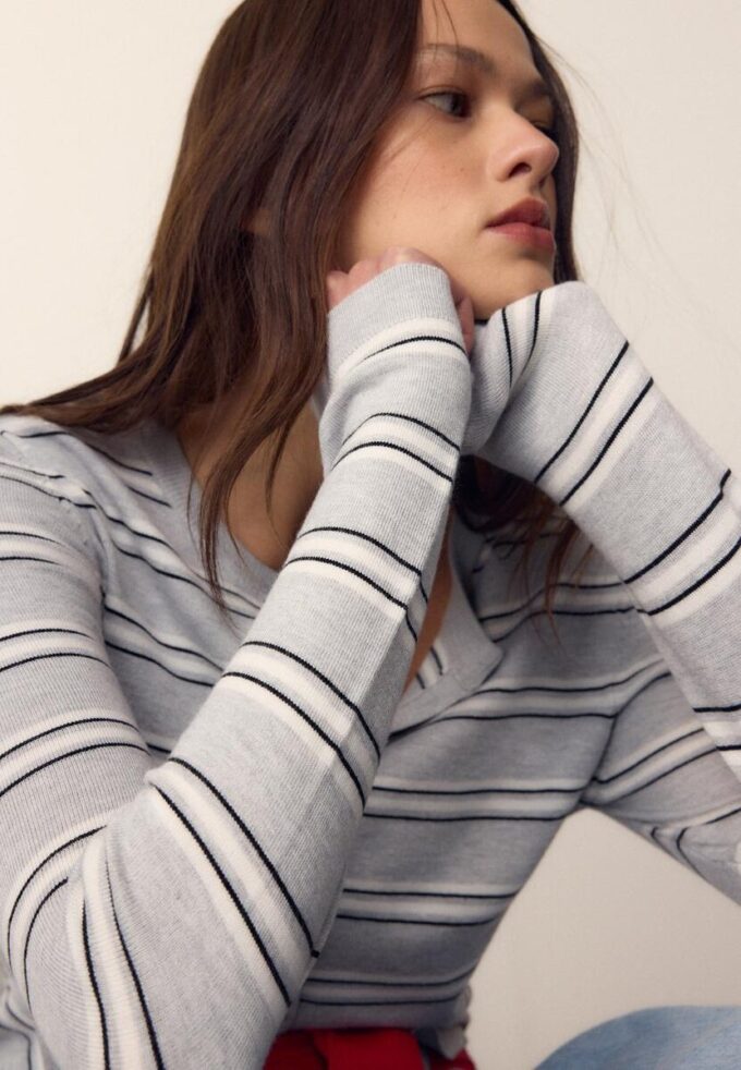 Pletený kardigan Pletený kardigan