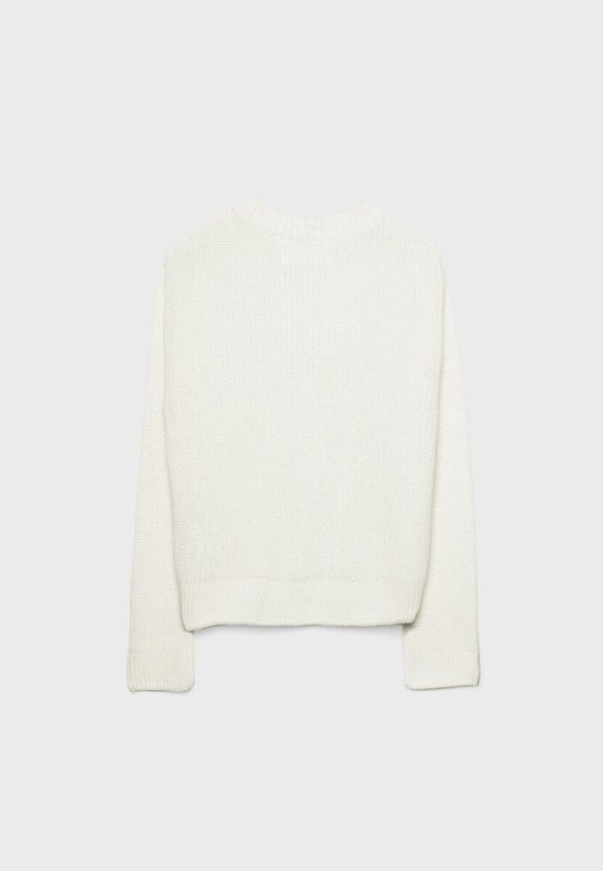 Pletený kardigan na knoflíky