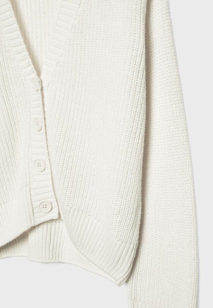 Pletený kardigan na knoflíky