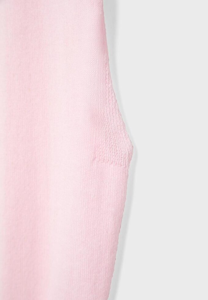 Pletený top s páskem