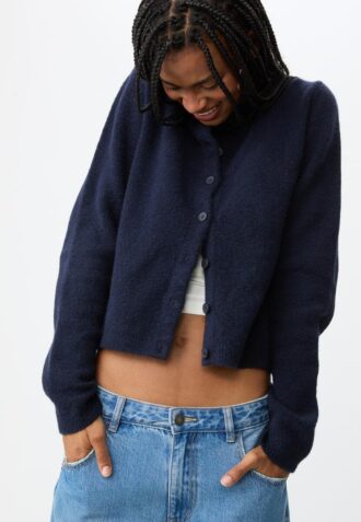 Pletená zapínací bunda Pletená zapínací bunda