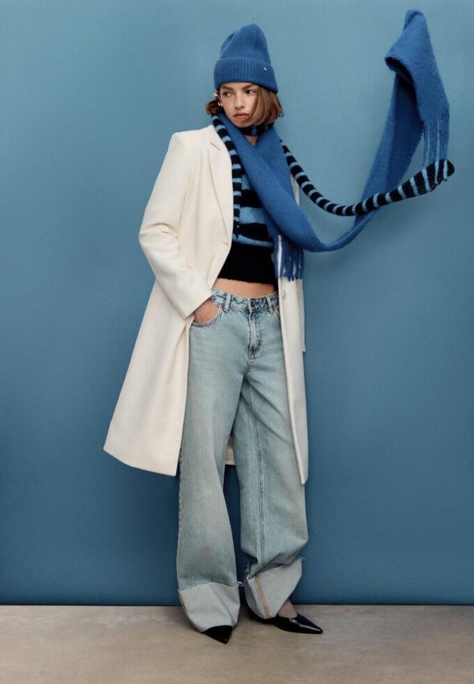 Pánský dlouhý kabát