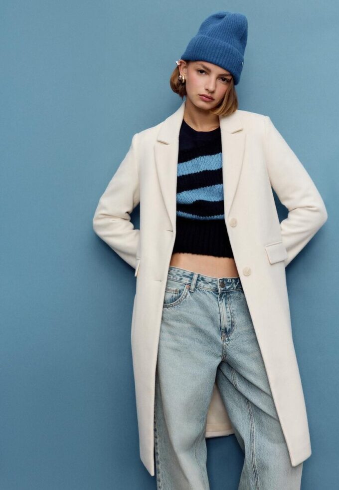 Pánský dlouhý kabát