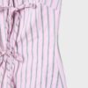 Polozmačkaný top s uzlem ve stylu qipao Polozmačkaný top s uzlem ve stylu qipao