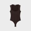 Polyamidové body s čtvercovým výstřihem Polyamidové body s čtvercovým výstřihem