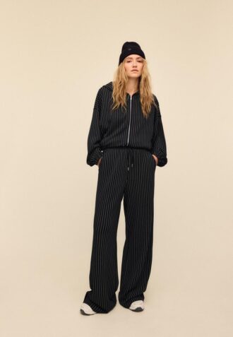 Pruhovaná mikina Jemné na dotek