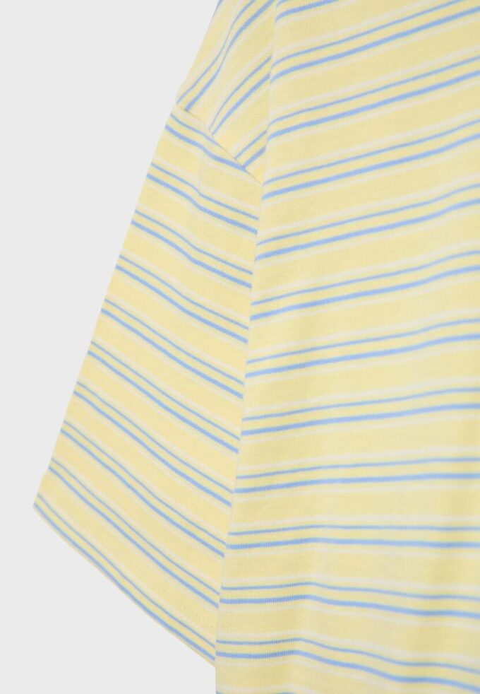 Pruhované tričko s krátkým rukávem