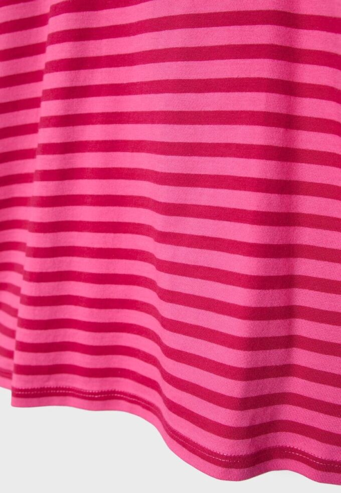 Pruhované tričko s krátkým rukávem