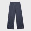 Pruhované Wide Leg jogger kalhoty
