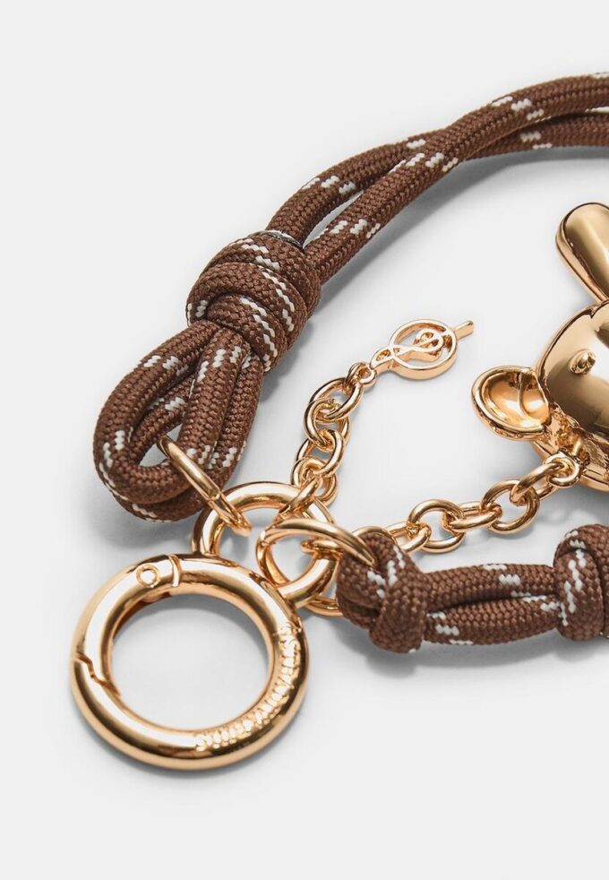 Průvěs s medvědem v metalickém provedení