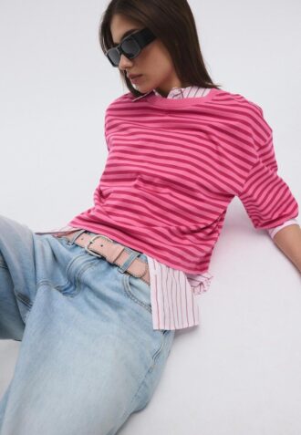 Pásek s korálky na boku