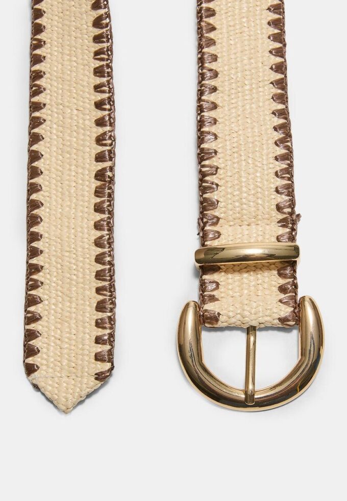 Rafijový pás s prošíváním